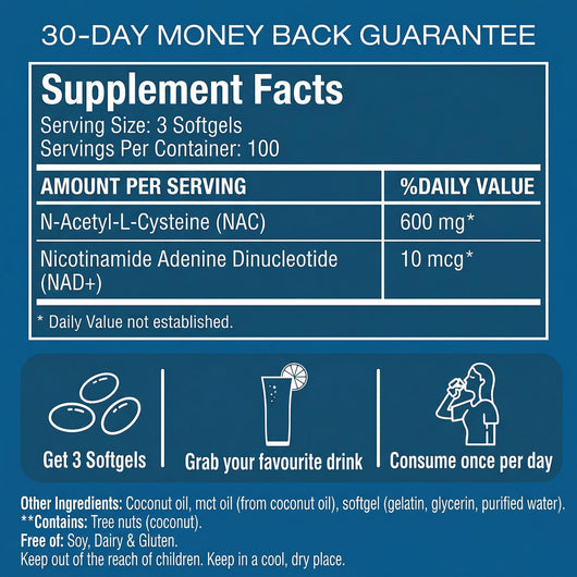 NAC600 & NAD Daily Complex